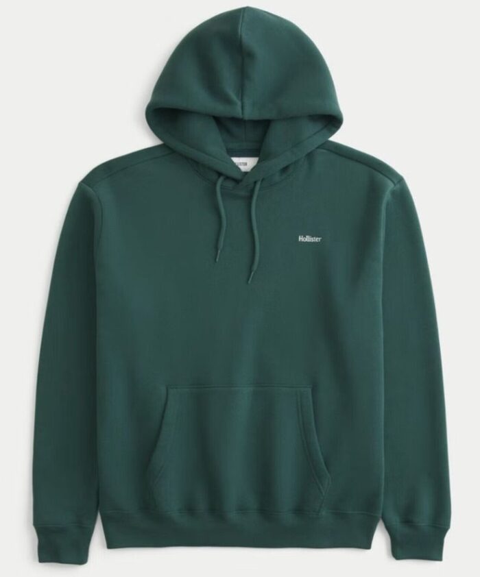 Hollister Relaxed Logo Hoodie