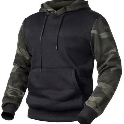 Men's Camouflage Print Fall Hoodie 1 - Copy