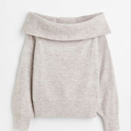 Off-the-shoulder Sweater