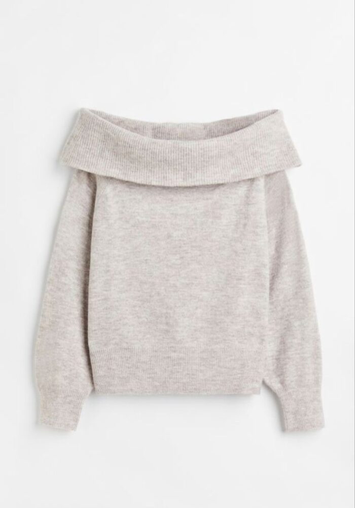 Off-the-shoulder Sweater