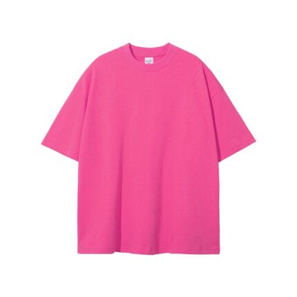 Summer Oversized Basic pink Tee